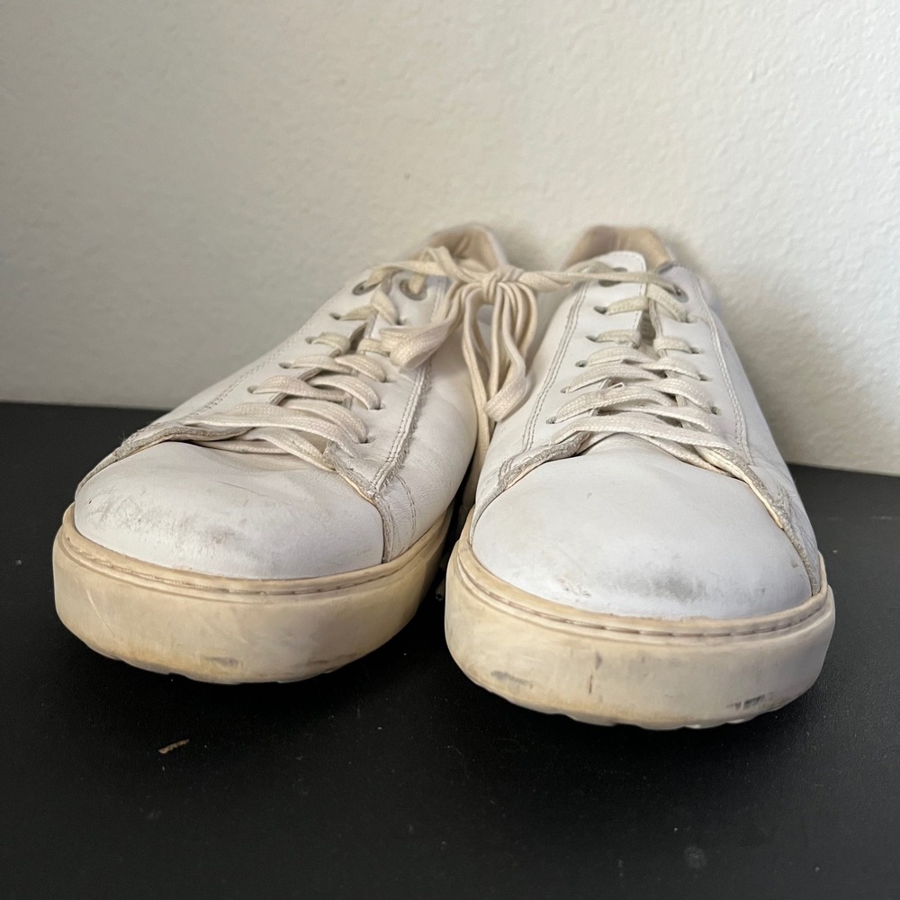 Birkenstock Bend Low White Leather Sneakers 10